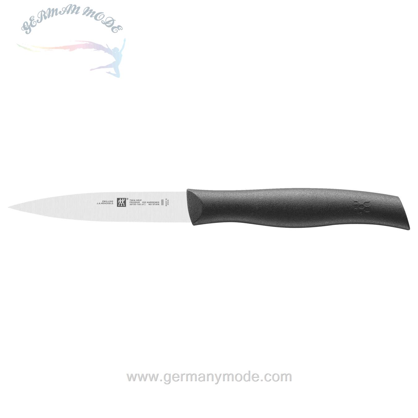چاقو میوه خوری ۱۰ سانت زولینگ آلمان ZWILLING TWIN GRIP SPICK - GARNIERMESSER 10 CM- SCHWARZ