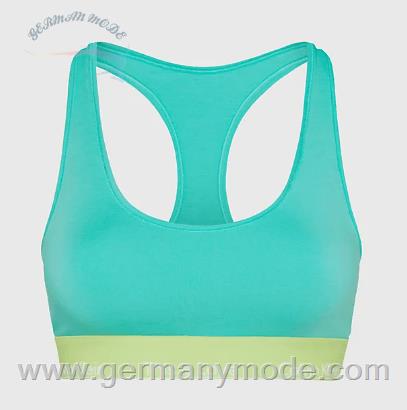 نیم تنه زنانه کلوین کلین آمریکا Calvin Klein Bralette Pride Aqua Green 000QF7281E9T7