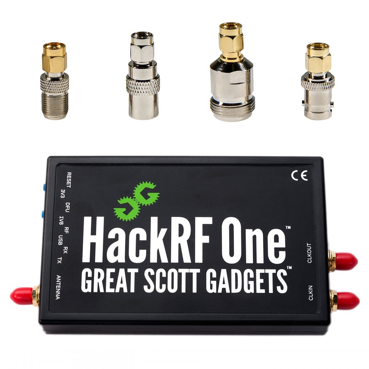 خرید از آمازون - NooElec HackRF One Software Defined Radio (SDR) & SMA Antennedapter Bündel