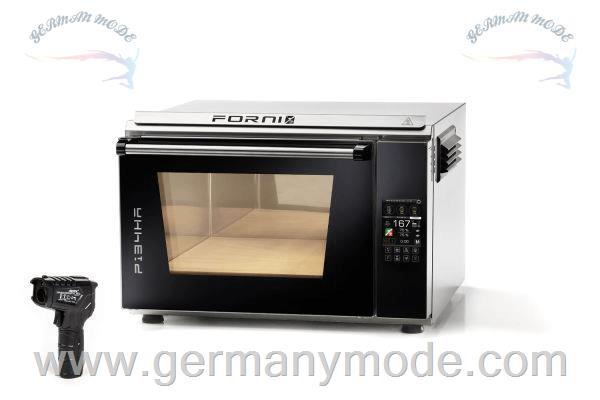 فر پیتزا برقی دماسنج مادون قرمز افه یونو ایتالیا EFFEUNO P134HA 509 Evolution Extra Power Elektro Pizzaofen + Biscotto-Pizzastein