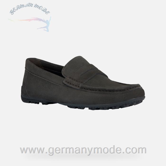 کالج مردانه جی اوکس ایتالیا GEOX WILDLEDERMOKASSINS Kosmopolis + Grip Herr Schlamm