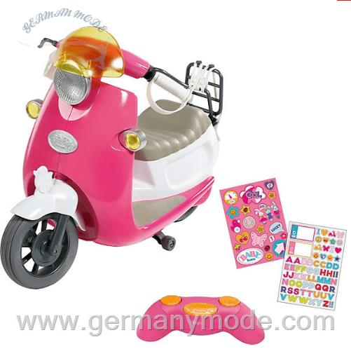 موتور عروسک با کنترل Zapf Creation BABY born® City RC Scooter in Geschenkverpackung