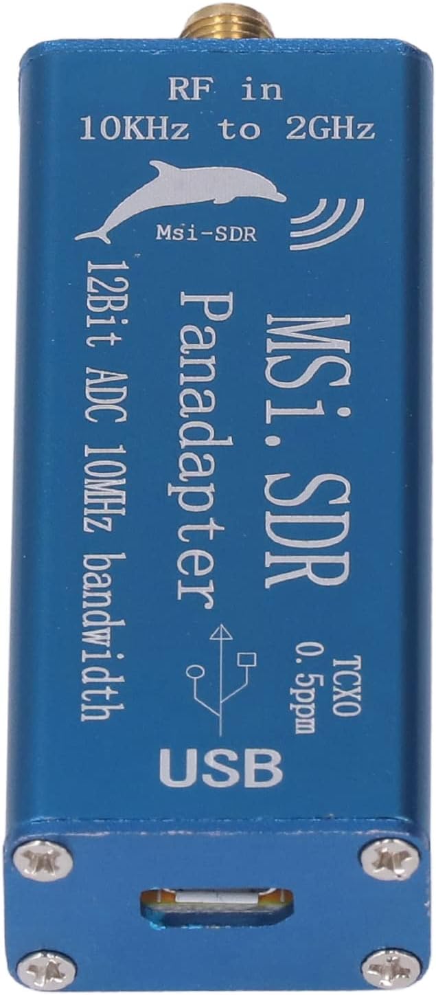 مجموعه گیرنده بی‌سیم MSI SDR کیت ماژول دریافت سیگنال 12 بیتی تراشه ADC کامپوننت الکترونیکی تعریف‌شده برای کنسول SDRuno HDSDR SDR