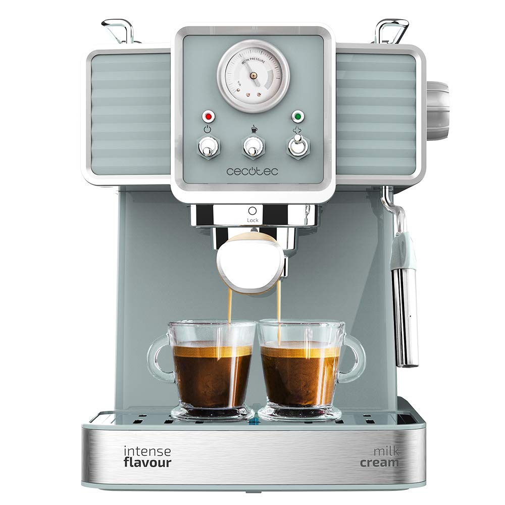 اسپرسو ساز سکوتک اسپانیا Cecotec Cumbia Power Espresso 20 Barista Aromax سیستم گرمایشی ۲، پمپ فشار ۲۰ بار