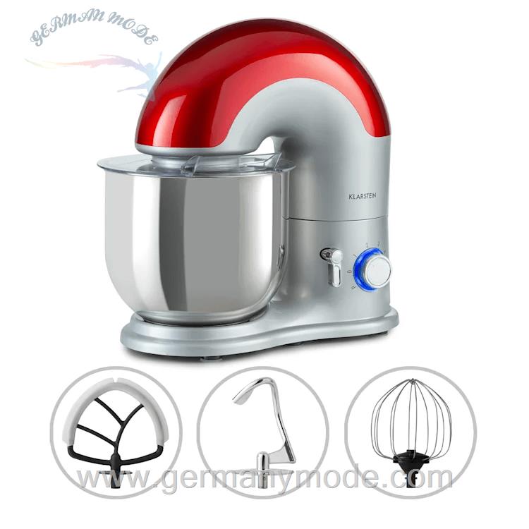 همزن برقی کلارشتاین آلمان Klarstein Delfino Küchenmaschine Silber