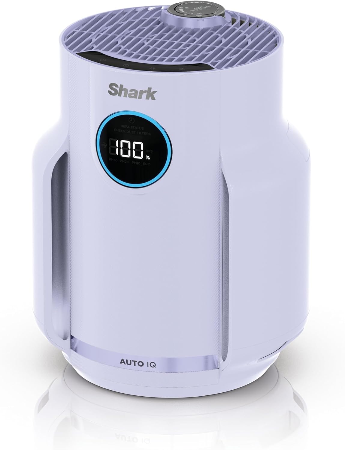 دستگاه تصفیه هوای شارک آمریکا Shark LED HP072EUPL پوشش اتاق ۲۳ متر مربع فیلتر HEPA جذب ۹۹.۹۷٪ از آلرژن‌ها، عملکرد بی‌صدا