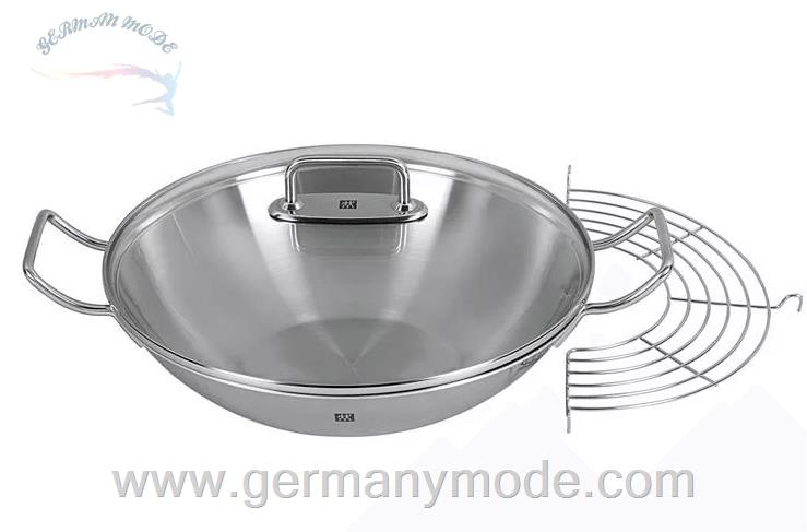 ماهیتابه وک 32 سانتیمتر زولینگ آلمان ZWILLING Plus Pro Wok 32 cm