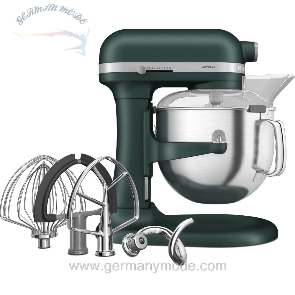 غذا ساز همه کاره کیچن اید آمریکا KitchenAid KÜCHENMASCHINE MIT SCHÜSSELHEBER 6,6L – ARTISAN 5KSM70SHX-Pebbled palm