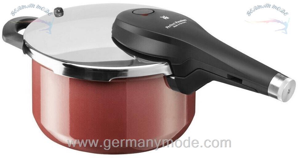 زودپز 3 لیتری وی ام اف آلمان WMF Fusiontec Perfect Premium 3l dunkelrot