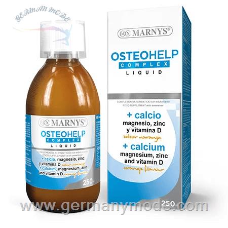 شربت مکمل مواد معدنی ویتانین D تقویت استخوان مارنیس اسپانیا MARNYS Liquid Osteohelp Complex MN332