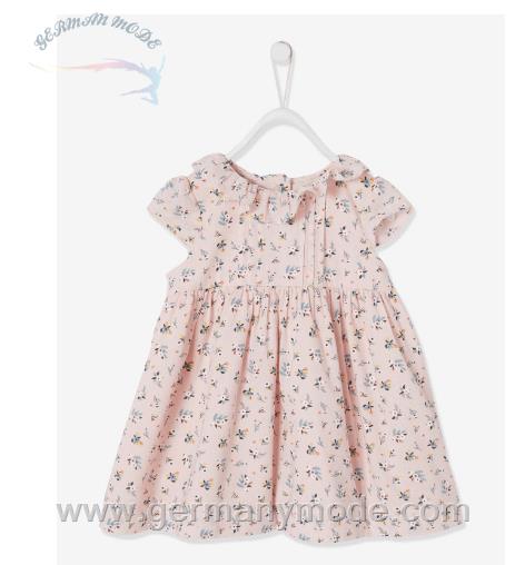 پیراهن کودک ورت فرانسه Vertbaudet Festliches Baby Kleid - rosa geblümt