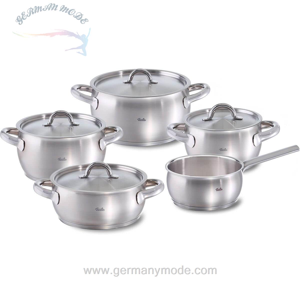 سرویس قابلمه 5 پارچه فیسلر آلمان Fissler fiamma Topf-Set 5-tlg