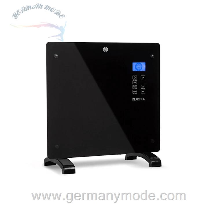 بخاری برقی همرفتی کلارشتاین آلمان Klarstein Norderney Konvektions-Heizgerät Schwarz 1000 watt Freistehend, Wandmontage
