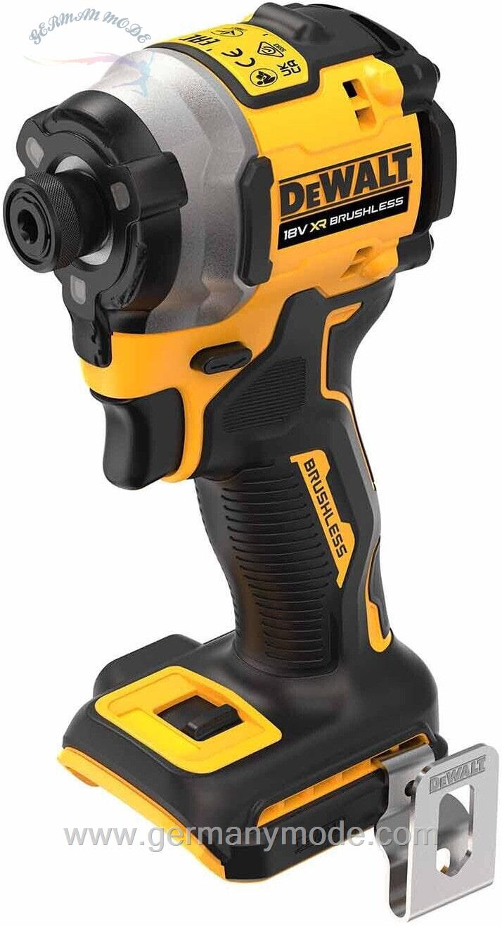 دریل شارژی دیوالت آمریکا DeWALT Akku-Schlagschrauber DCF850NT-XJ, 1/4 Zoll mit 200 Nm, 3 Stufen - 18V