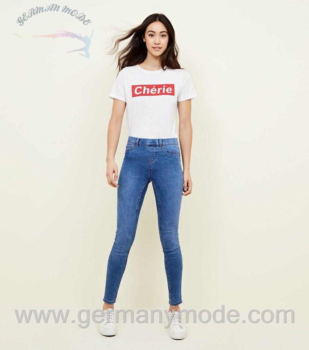 شلوار جین زنانه نیولوک (انگلستان) Blaue Emilee Jeggings