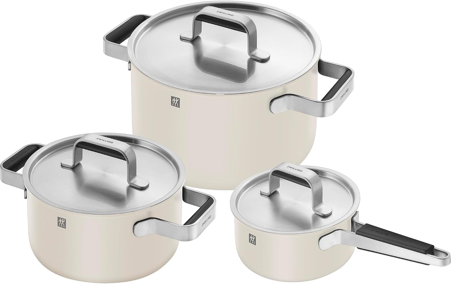 سرویس قابلمه 6 پارچه زولینگ آلمان ZWILLING Pure مجموعه ظروف پخت و پز 6 تکه از جنس استنلس استیل خالص