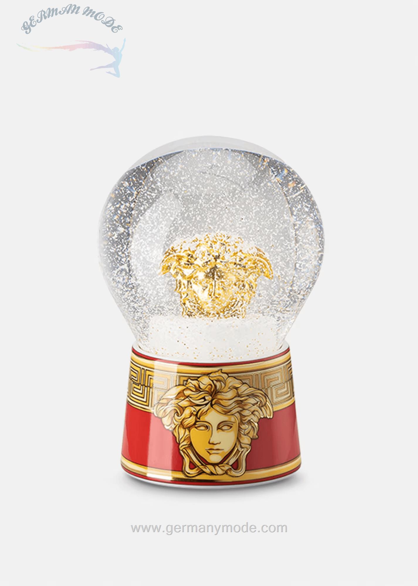 گوی برفی شیشه ای ورساچه ایتالیا VERSACE KLEINE MEDUSA AMPLIFIED SCHNEEKUGEL