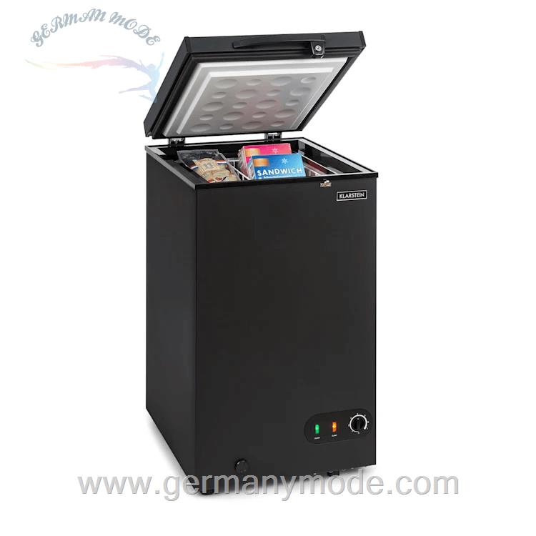 مینی فریزر صندوقی 78 لیتری کلارشتاین آلمان Klarstein Iceblokk 80 Gefriertruhe Schwarz 44 dB 78 CUBIC_MILLIMETER