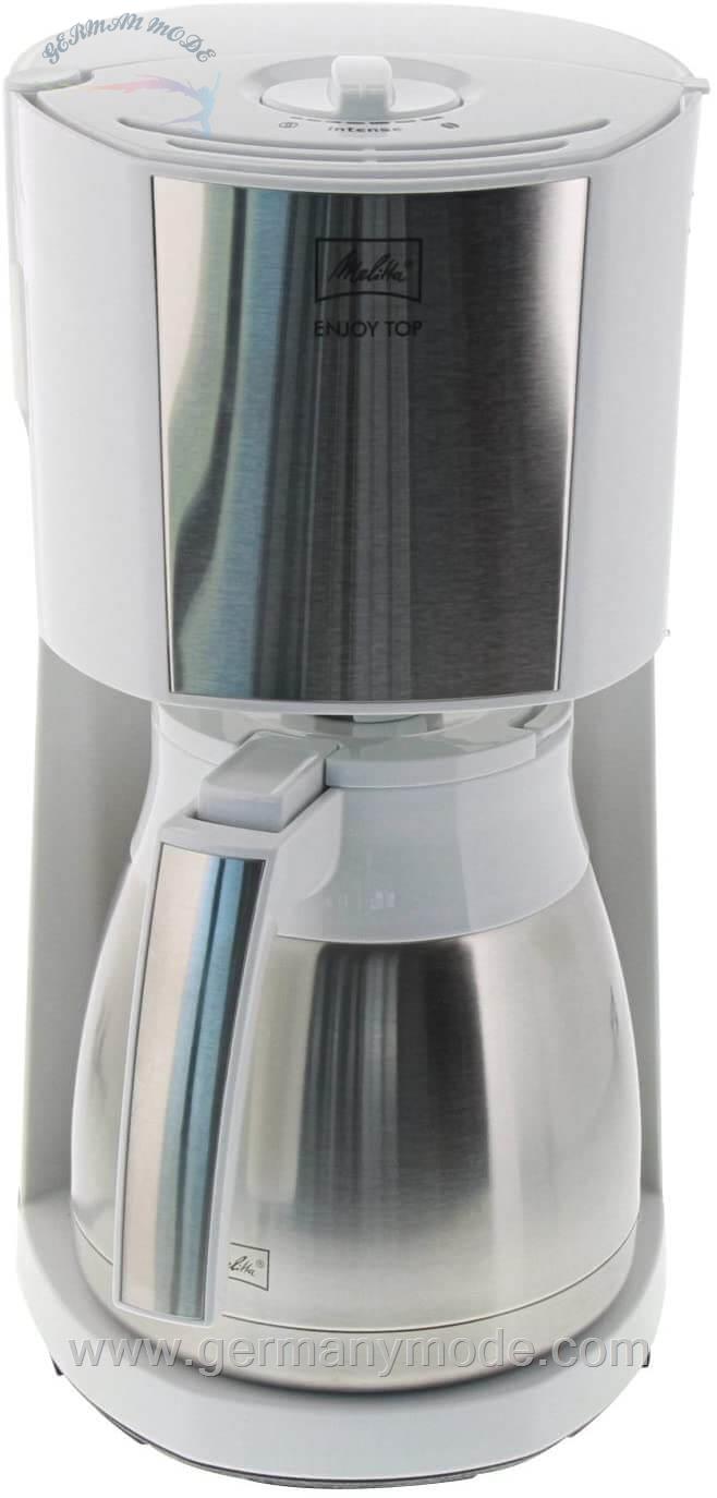 قهوه ساز ملیتا آلمان Melitta Enjoy Top Therm weiß-silber