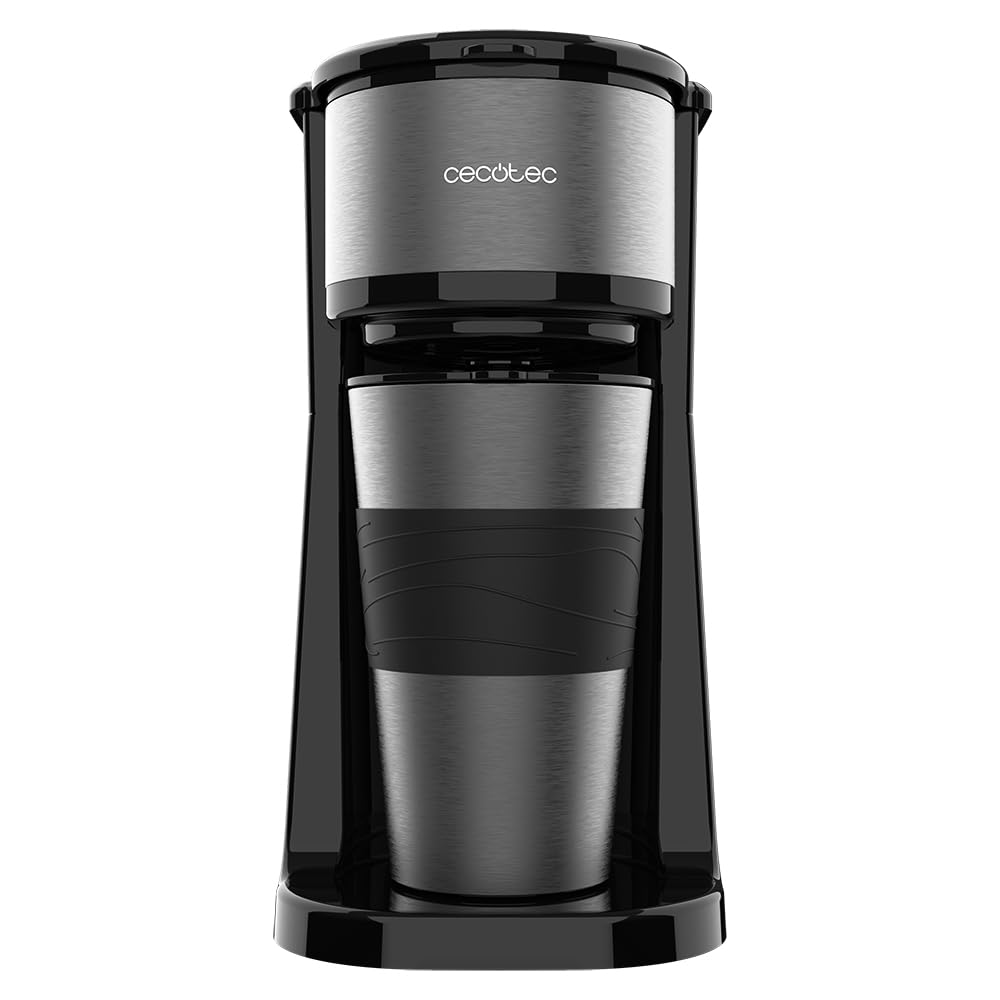 قهوه ساز سکوتک اسپانیا Cecotec Coffee 66 Go با توان ۷۰۰ وات و فلاسک، ظرفیت ۴۲۰ میلی لیتر، فیلتر دائمی یا کاغذی
