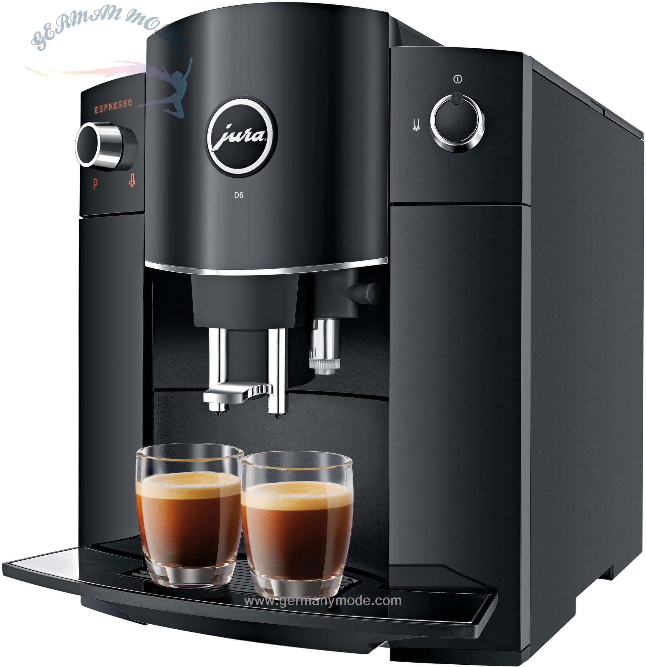 اسپرسو ساز جورا سوئیس JURA Kaffeevollautomat D6 Piano Black