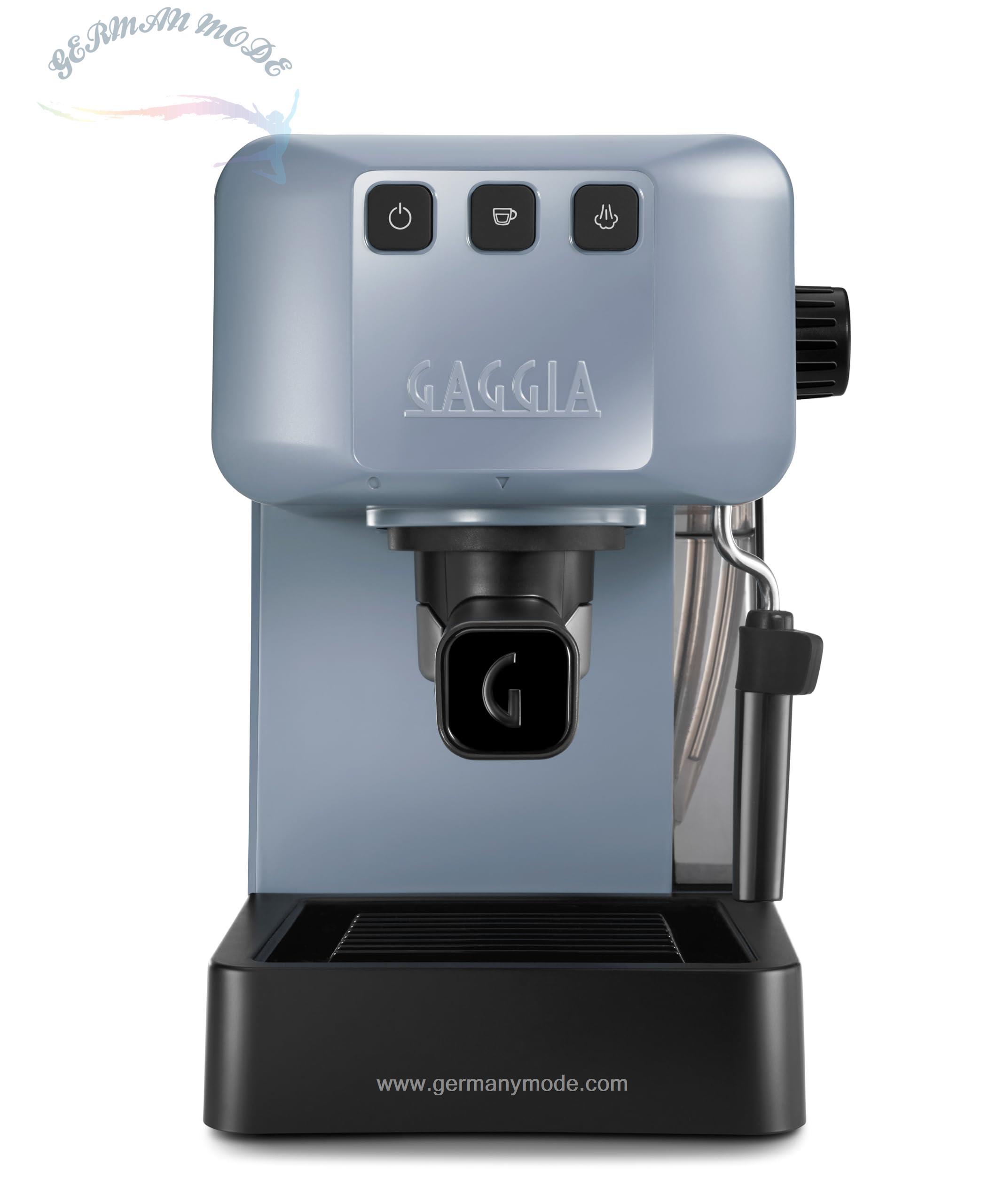 اسپرسو ساز اتوماتیک گاگیا ایتالیا Gaggia EG2109 Gray، آسیاب شده یا پد، سیستم POD مخصوص اسپرسوهای خامه ای با پد، پیش دم کردن اتوماتیک، 15 بار، مدل 2023، 100% ساخت ایتالیا