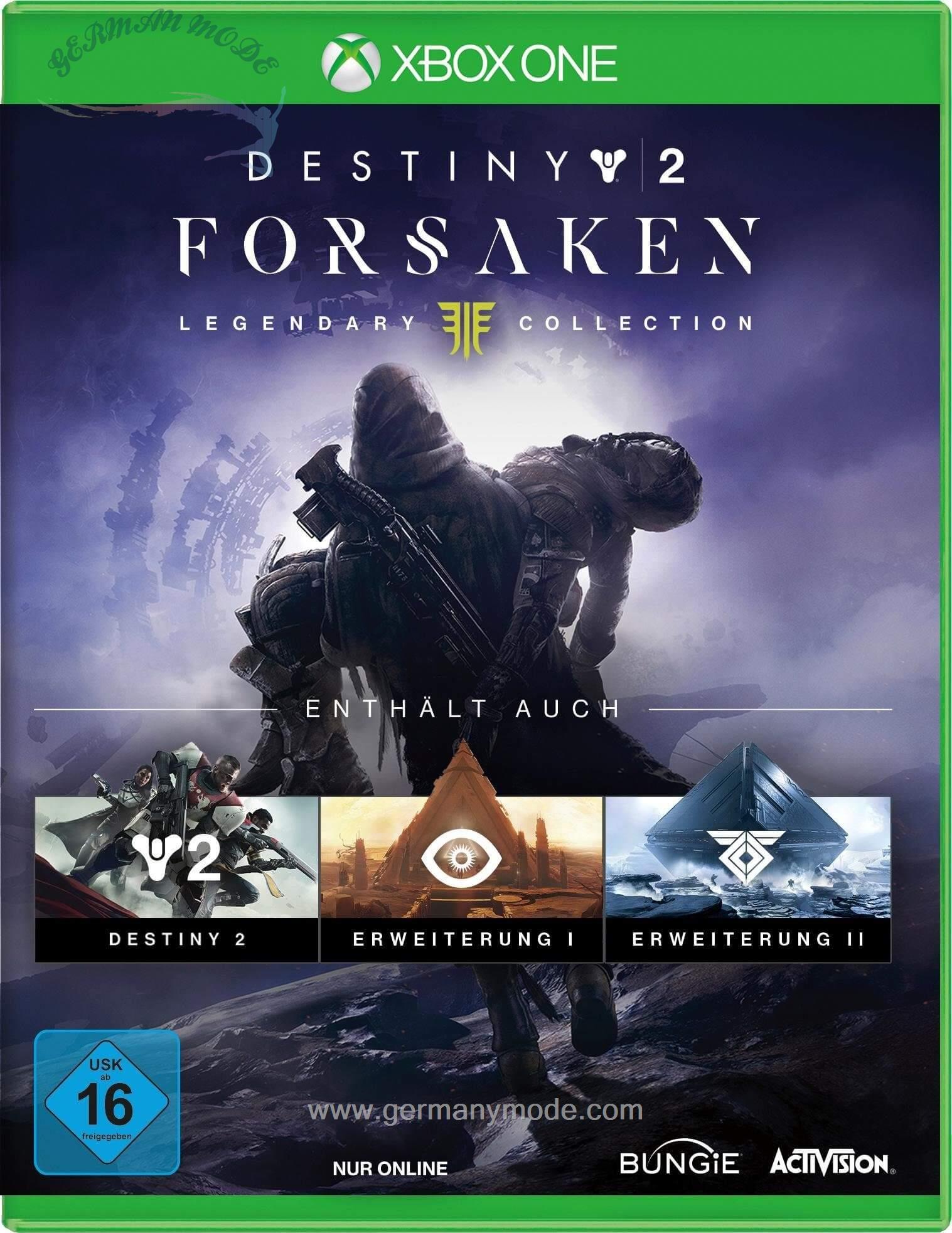 بازی ایکس باکس اورجینال Destiny 2 Forsaken Legendary Collection