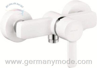 شیر مخلوط حمام کلودی Kludi Zenta Brause Einhandmischer 38870 Weiß 388709175
