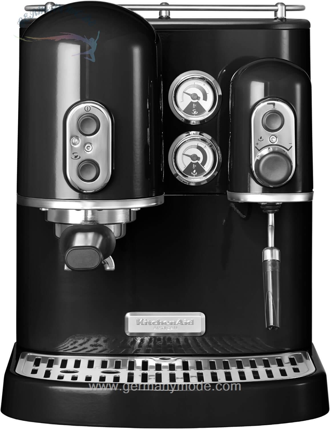 اسپرسو ساز کیچن اید آمریکا KitchenAid Artisan Espressomaschine 5KES2102EOB Onyx Schwarz
