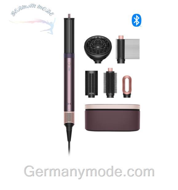 سشوار چند منظوره دایسون انگلستان Dyson Airwrap Co-anda2x Multi-Haarstyler und trockner Straight+Wavy Jasper Plum رنگ بنفش