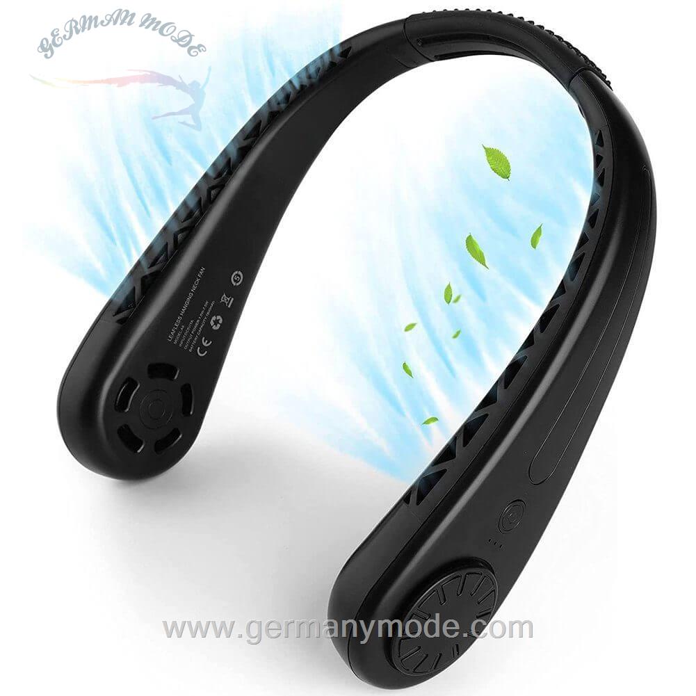 پنکه شارژی گردنی ساندگ sundiguer Mini USB-Ventilator Tragbarer Halsventilator