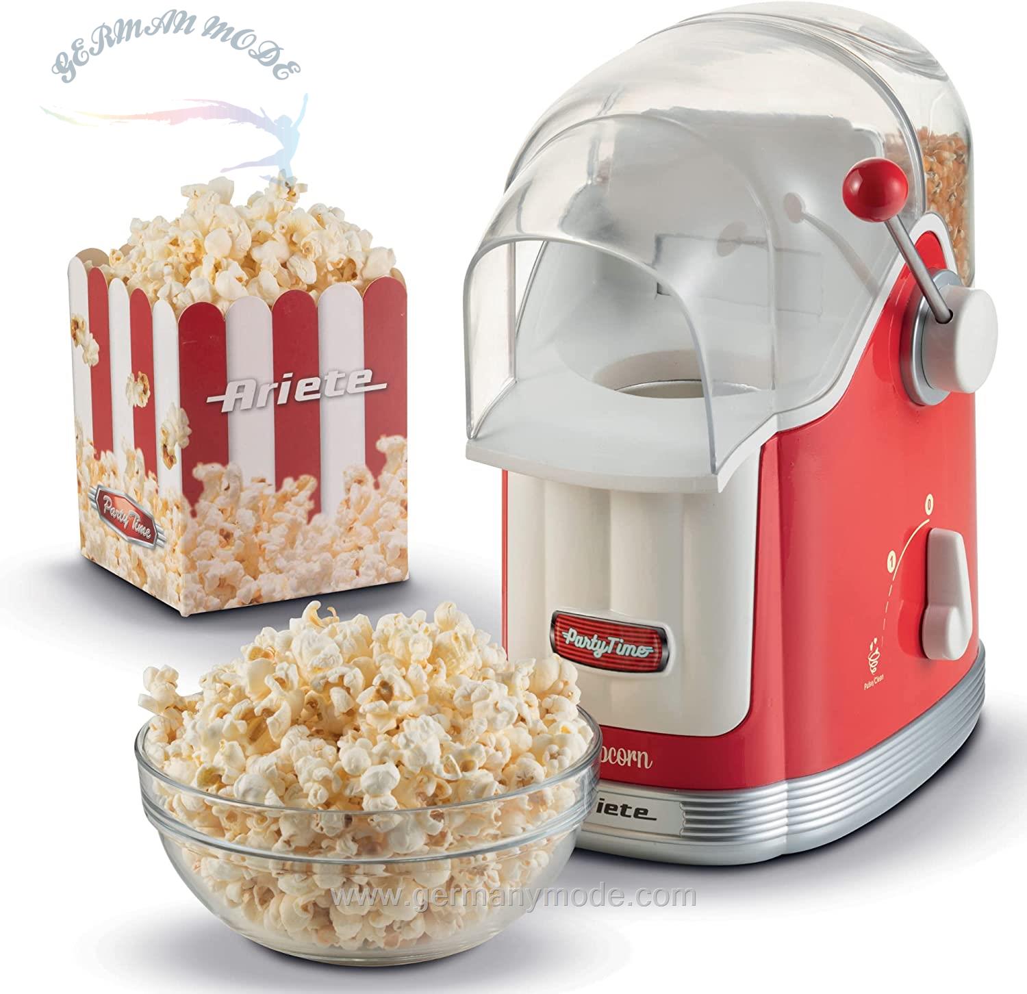 پاپ کورن ساز آریته ایتالیا Ariete 2958 Popcorn Machine Party Time Plastic