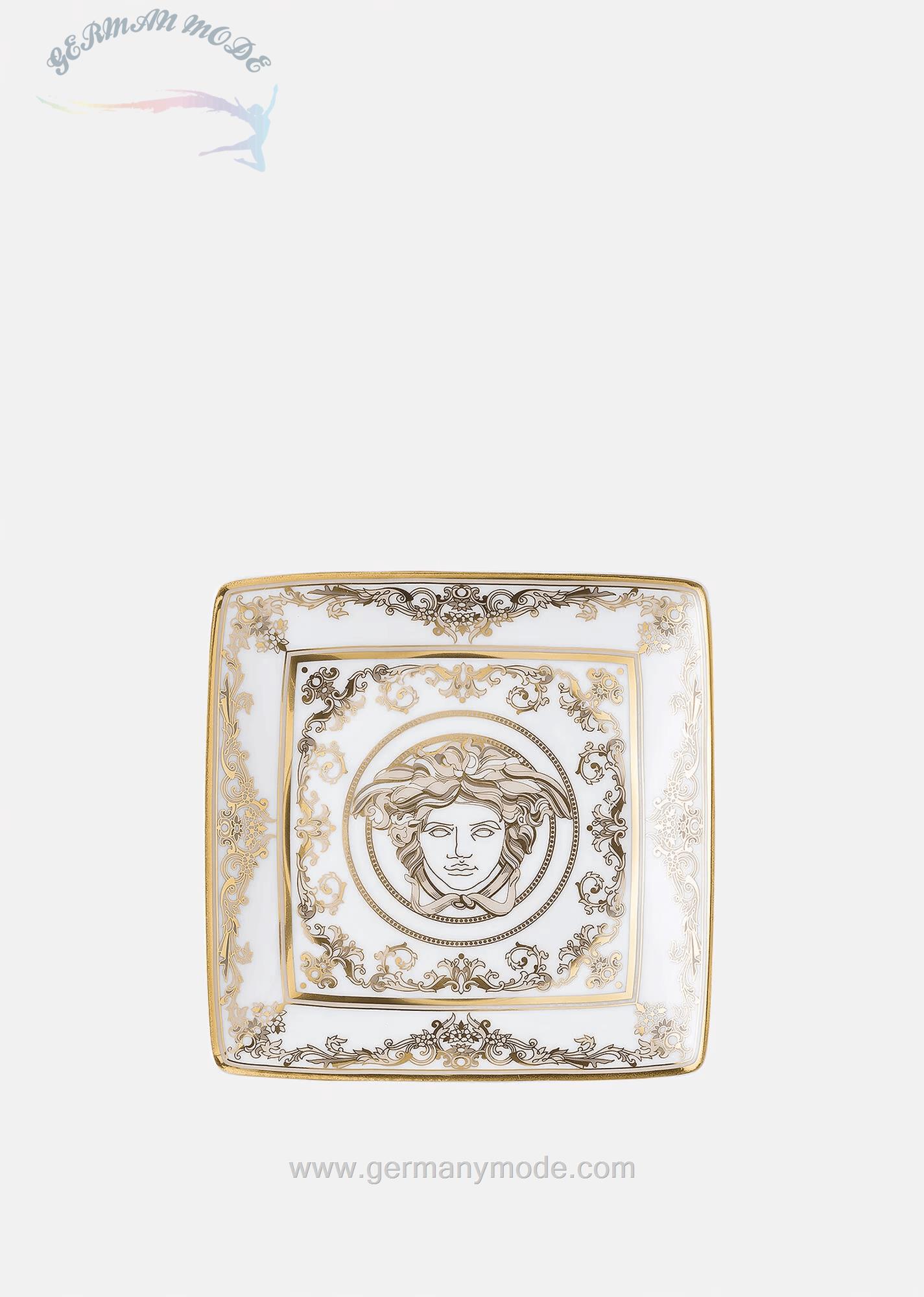 بشقاب دکوری ورساچه ایتالیا VERSACE MEDUSA GALA UNTERTELLER 12 CM