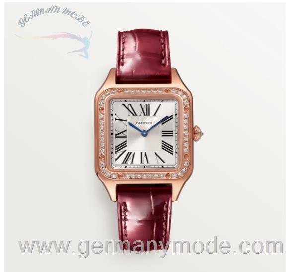 ساعت مچی زنانه کارتیه فرانسه Cartier SANTOS-DUMONT CRWSA0017