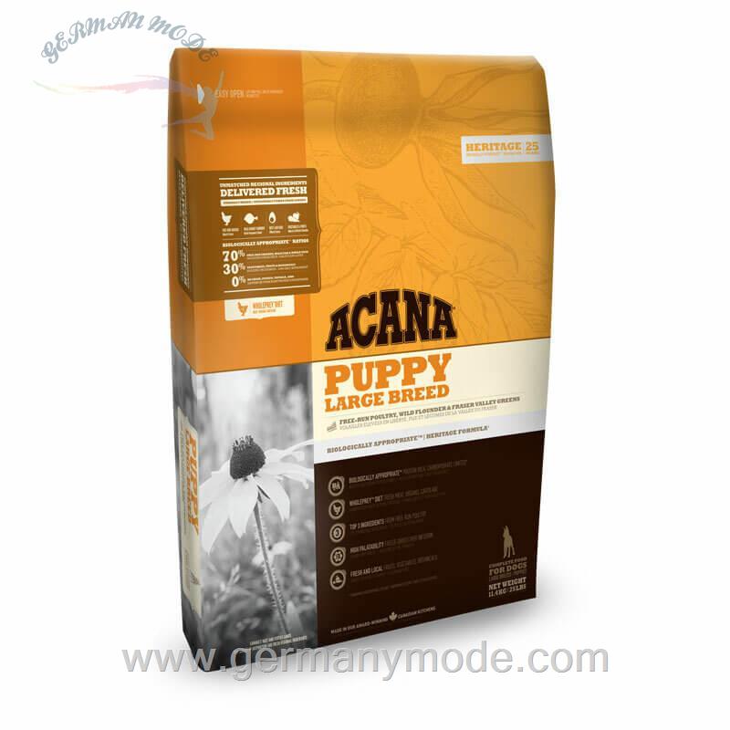 غذا خشک توله سگ نژاد بزرگ آکانا کانادا Acana Puppy Large Breed 17kg