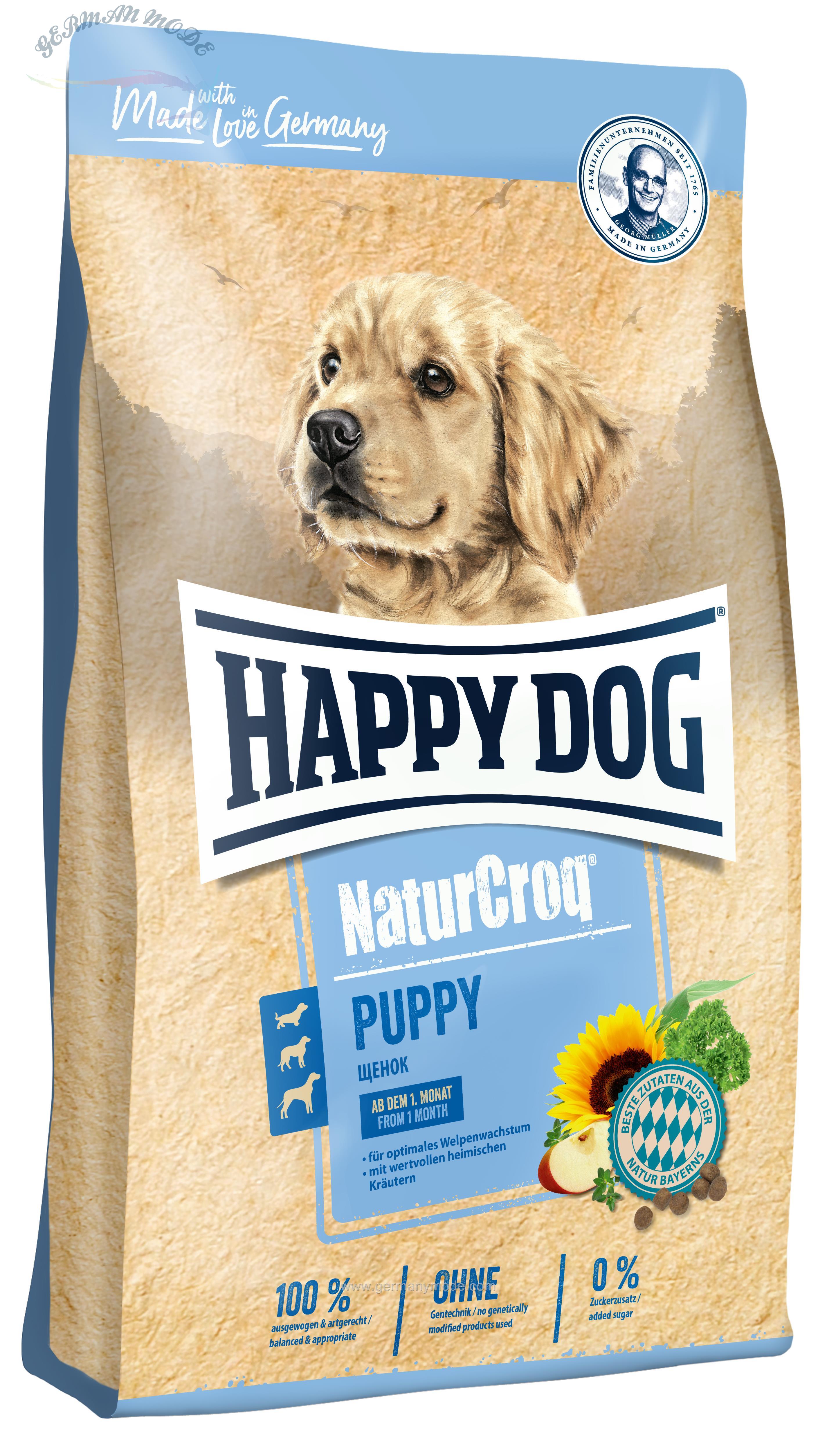 غذا خشک سگ هپی داگ آلمان Happy Dog NaturCroq Puppy 4kg