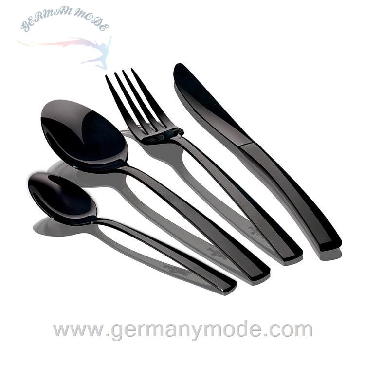 سرویس قاشق چنگال 24 پارچه برلینگر هاوس مجارستان Berlinger Haus 24-Piece Cutlery Set BH/2346 Mirror Black