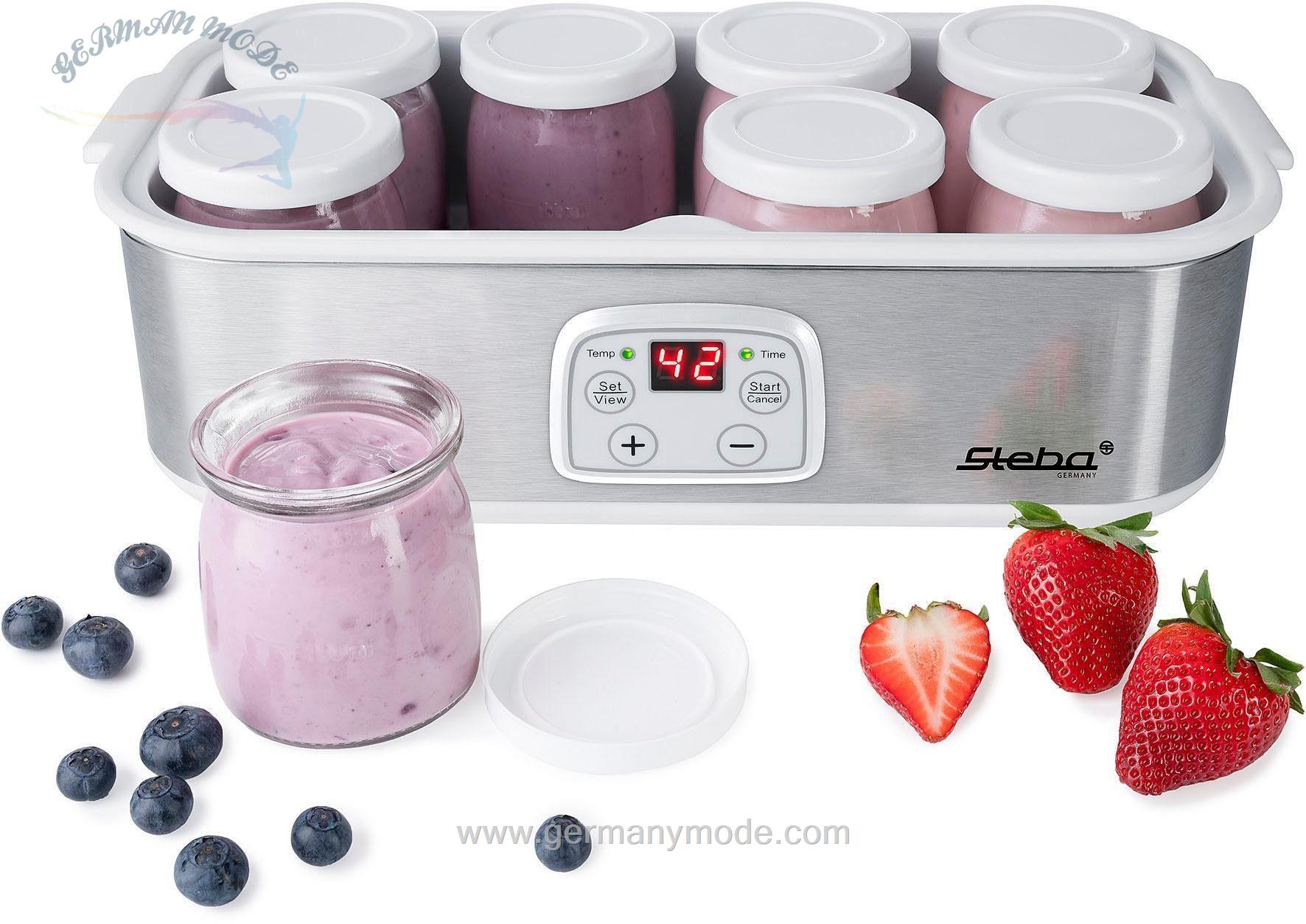 ماست و پنیر ساز استبا آلمان Steba Joghurtbereiter JM 3/ 8 Portionsbehälter- je 180 ml