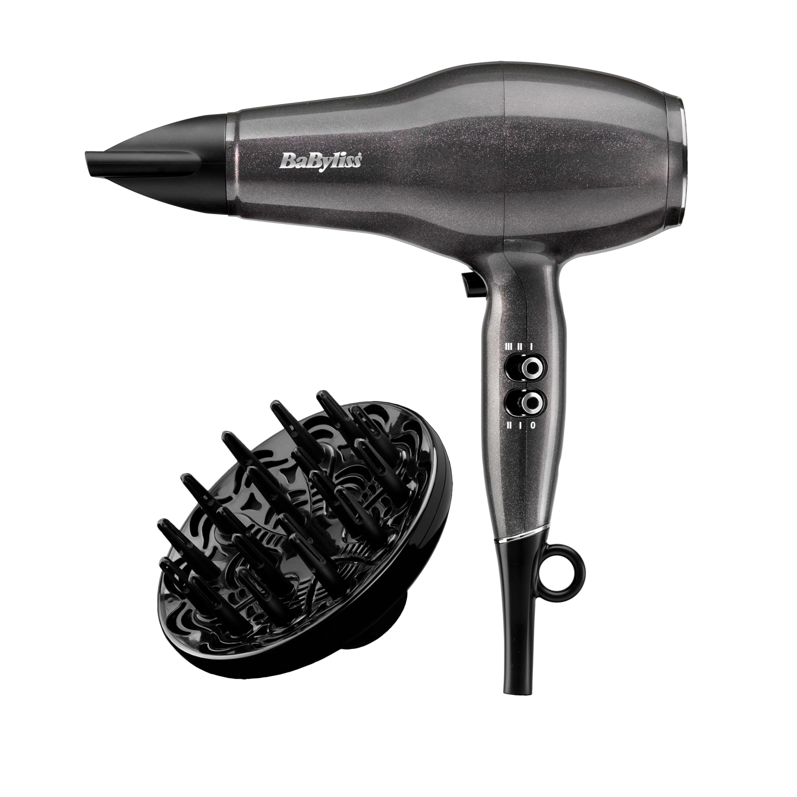 سشوار بابیلیس فرانسه BaByliss Platinum Diamond 2300, 2300 W, D6490DE Platinum Professional