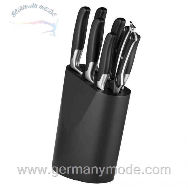 ست چاقو آشپزخانه 8 پارچه برگهف بلژیک Berghoff Messerblock 8-teilig - Essentials