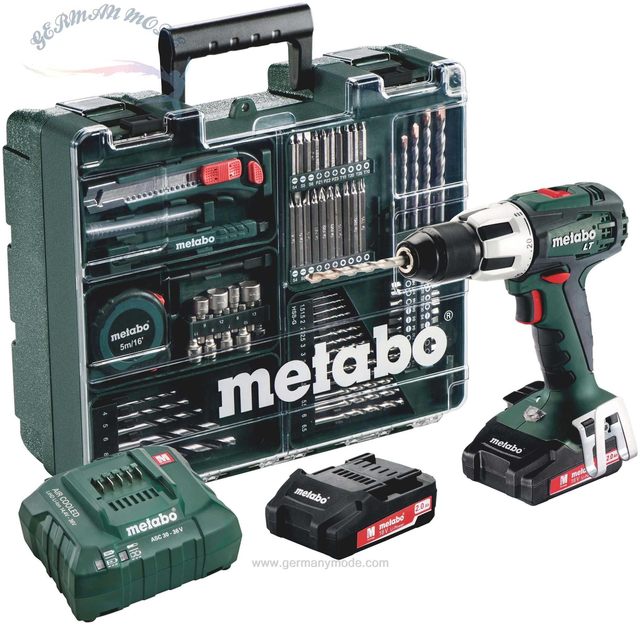 دریل پیچ گوشتی شارژی متابو مدل metabo SB 18 LT