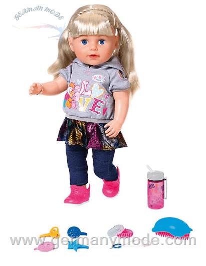 عروسک با قابلیت گریه Zapf Creation BABY born® Soft Touch Sister blond 43 cm in Geschenkverpackung