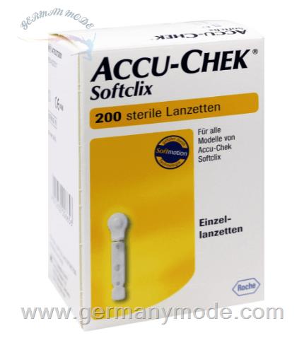 سوزن لانست تست قند خون 200 عددی اکیو چک آلمان Accu-Chek Softclix Lanzetten (200 Stk.)