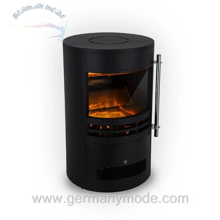 شومینه برقی کلارشتاین آلمان Klarstein Brixen Elektrischer Kamin Schwarz 1800 watt