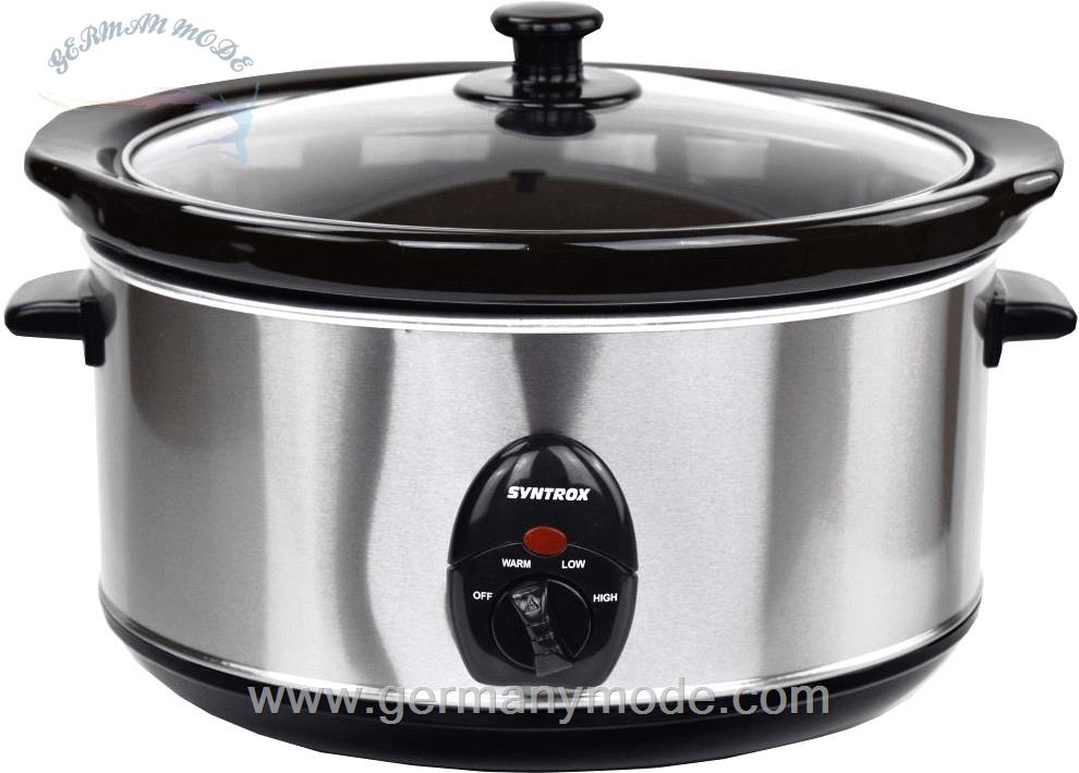 آرام پز 4.5 لیتری سینتروکس آلمان Syntrox Germany Slow Chef SC 450M Deli