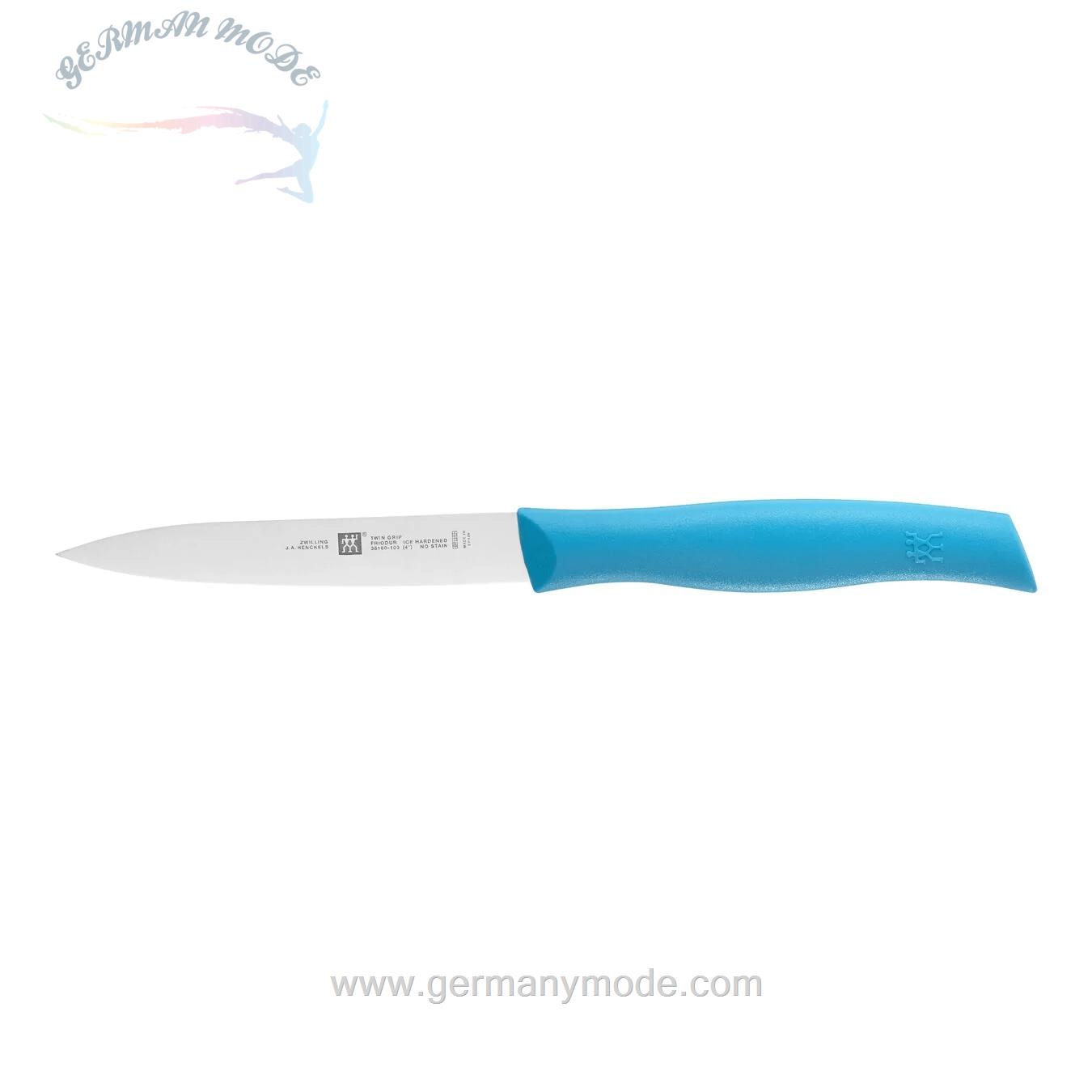 چاقو میوه خوری ۱۰ سانت زولینگ آلمان ZWILLING TWIN GRIP SPICK - GARNIERMESSER 10 CM- BLAU