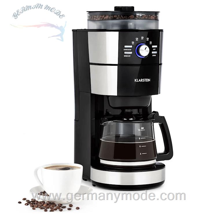 قهوه ساز آسیاب قهوه کلارشتاین آلمان Klarstein Grind Brew Kegelmahlwerk