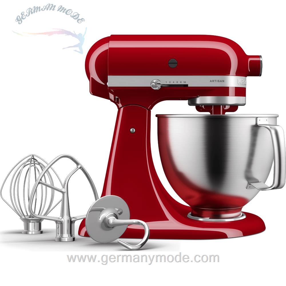 غذا ساز همه کاره کیچن اید آمریکا KitchenAid KÜCHENMASCHINE KIPPBARER MOTORKOPF 4,7L – ARTISAN BY YOU 5KSM193AD-rot