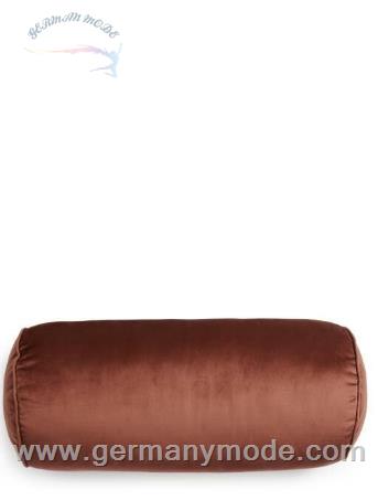 کوسن استوانه ای اسنزا هلند ESSENZA Dailah Shell Brown Nackenrolle 22 x 50 cm