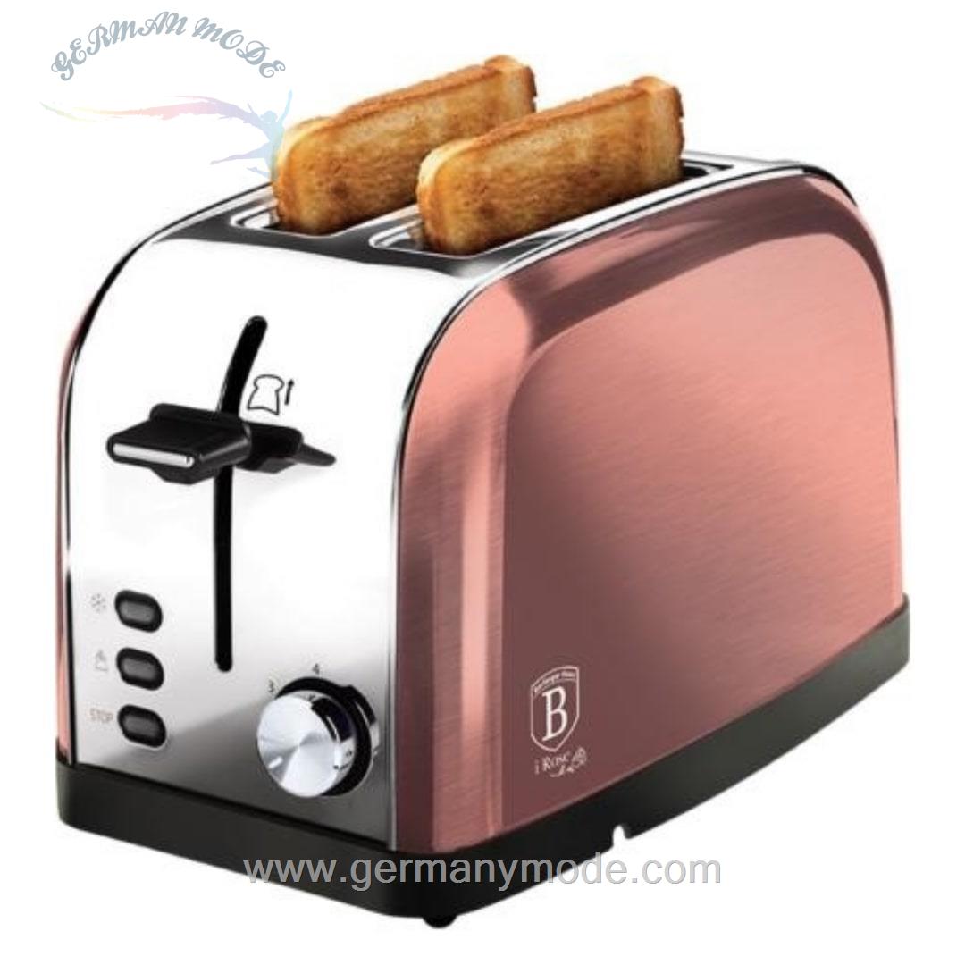 توستر 2 اسلایس برلینگر هاوس مجارستان BERLINGER HAUS BH 2-SLICE TOASTER /9088 I-ROSE COLLECTION